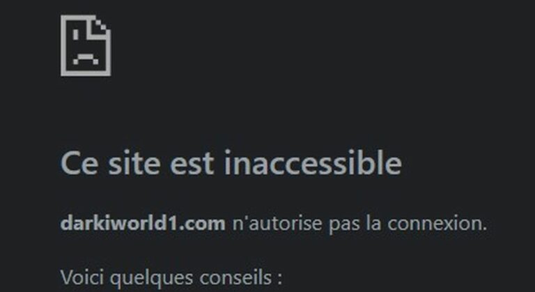 Darkiworld fermé : définitif ou il y a une nouvelle adresse de prévue pour le streaming ?